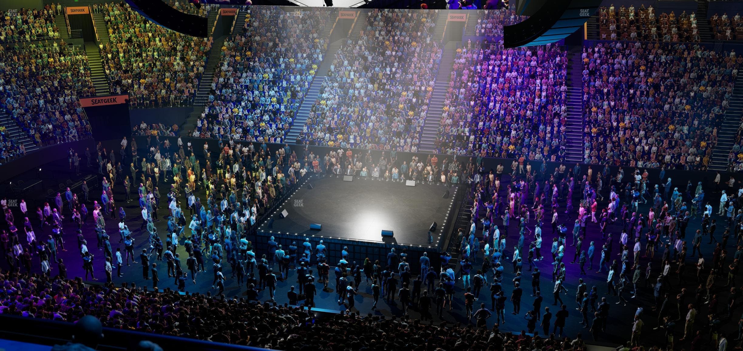 Bridgestone Arena - Section 210 Seat View