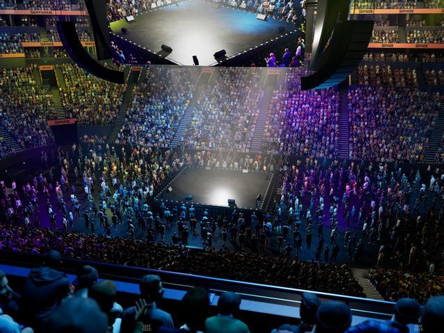 Bridgestone Arena - Section 210 Seat View