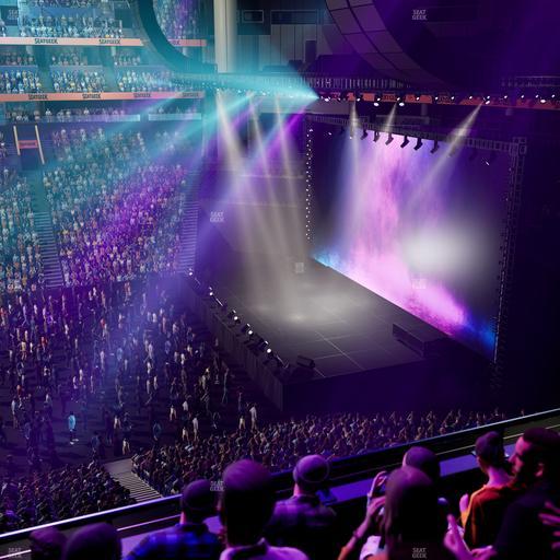 Bridgestone Arena - Section 210 Seat View