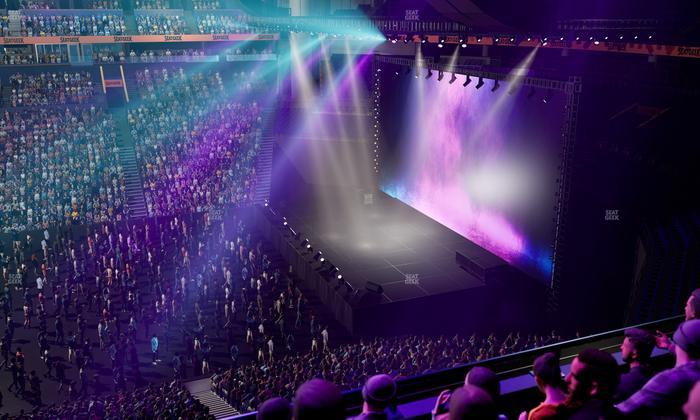 Bridgestone Arena - Section 210 Seat View