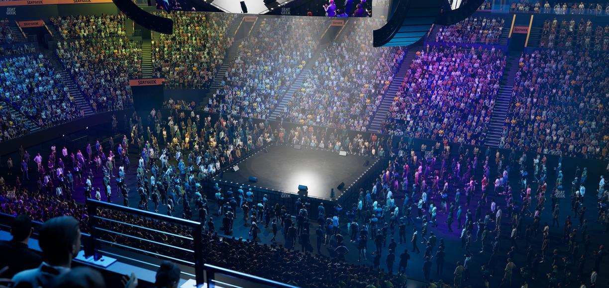 Bridgestone Arena - Section 211 Seat View