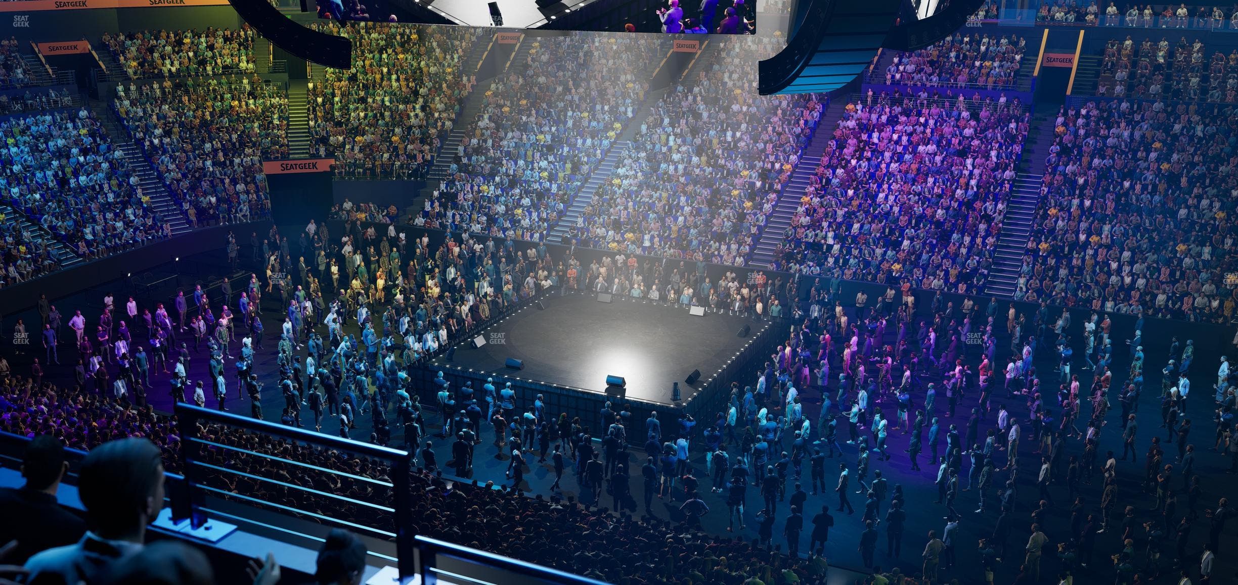 Bridgestone Arena - Section 211 Seat View