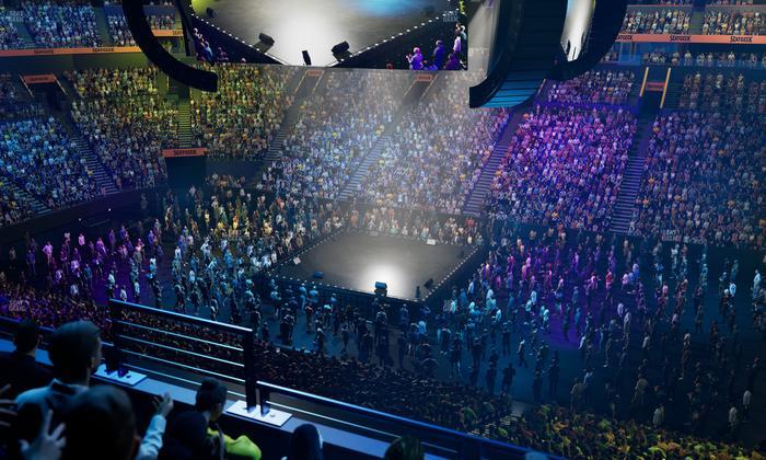 Bridgestone Arena - Section 211 Seat View