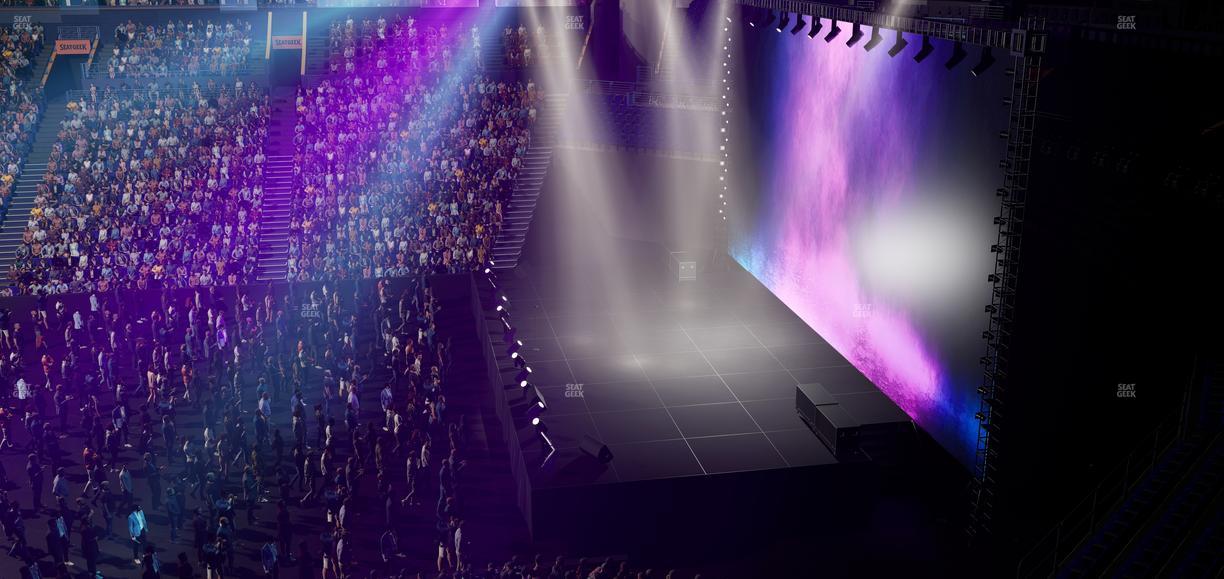 Bridgestone Arena - Section 211 Seat View