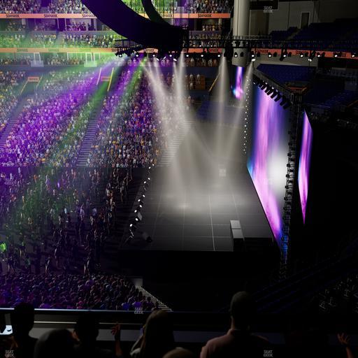 Bridgestone Arena - Section 212 Seat View