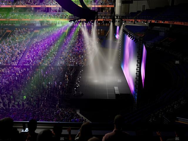 Bridgestone Arena - Section 212 Seat View