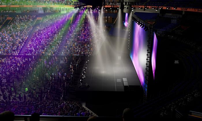 Bridgestone Arena - Section 212 Seat View