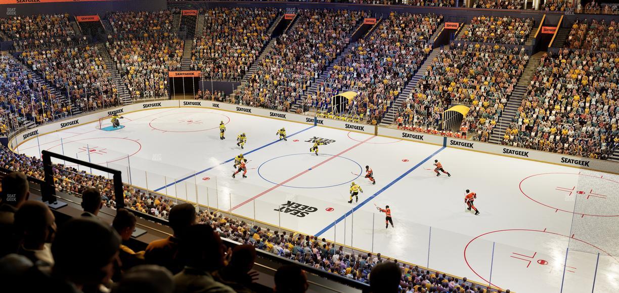 Bridgestone Arena - Section 212 Seat View