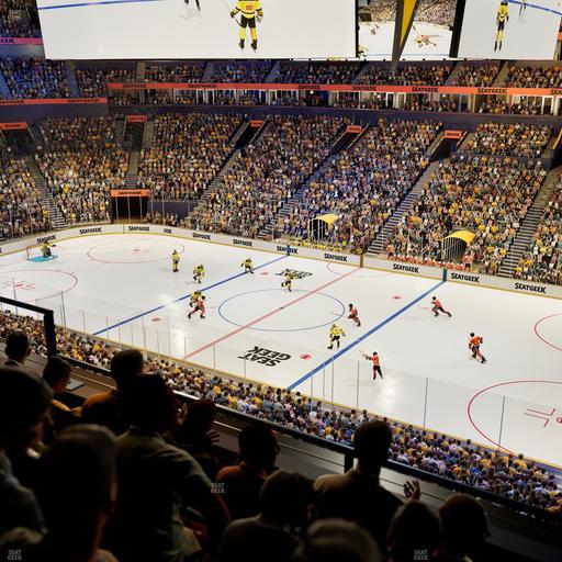 Bridgestone Arena - Section 212 Seat View