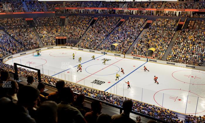 Bridgestone Arena - Section 212 Seat View
