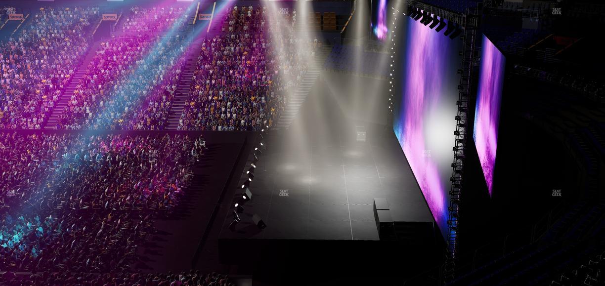 Bridgestone Arena - Section 212 Seat View