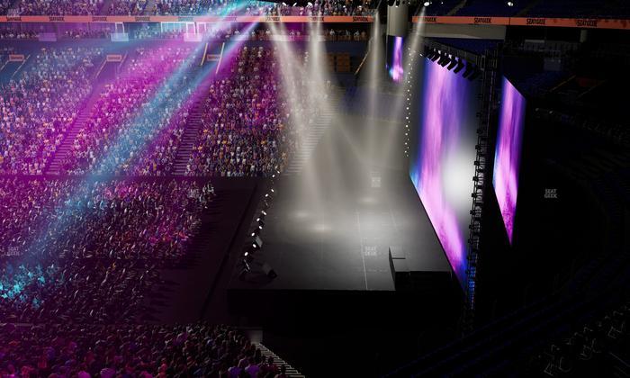 Bridgestone Arena - Section 212 Seat View