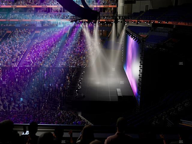 Bridgestone Arena - Section 212 Seat View Bridgestone Arena - Section 212 Seat View