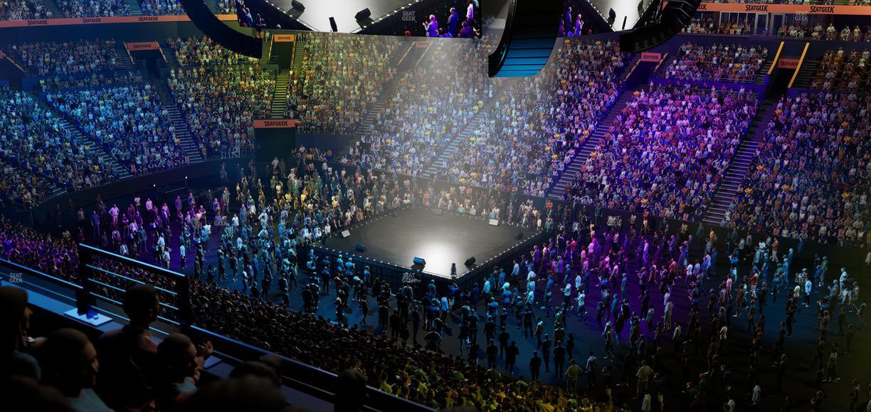 Bridgestone Arena - Section 212 Seat View