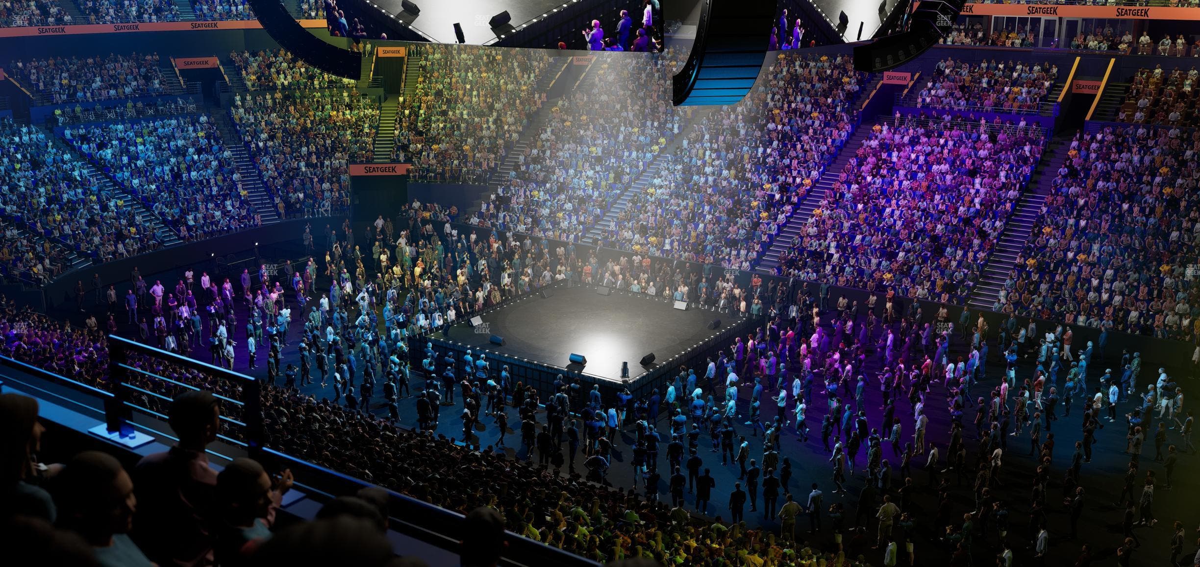 Bridgestone Arena - Section 212 Seat View