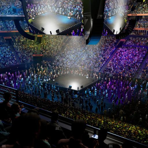 Bridgestone Arena - Section 212 Seat View