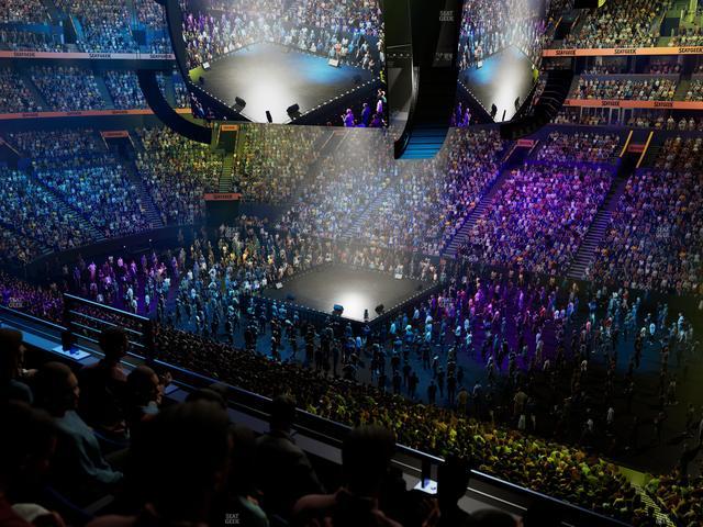 Bridgestone Arena - Section 212 Seat View