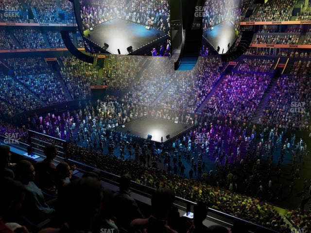 Bridgestone Arena - Section 212 Seat View