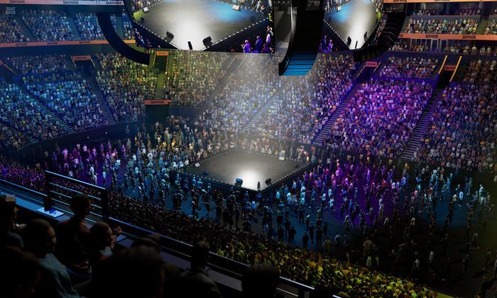 Bridgestone Arena - Section 212 Seat View