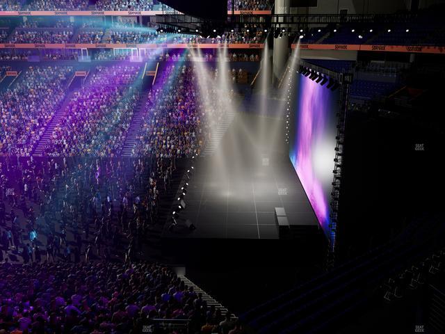 Bridgestone Arena - Section 212 Seat View