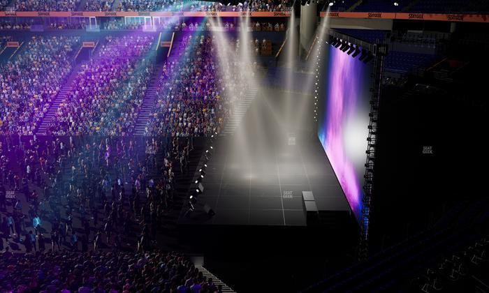 Bridgestone Arena - Section 212 Seat View