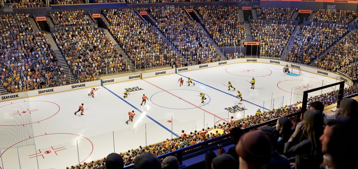 Bridgestone Arena - Section 213 Seat View