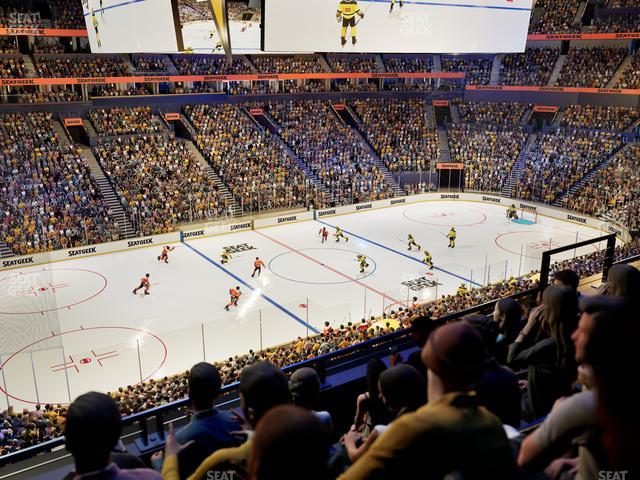Bridgestone Arena - Section 213 Seat View