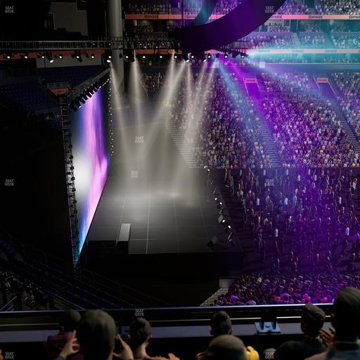 Bridgestone Arena - Section 213 Seat View