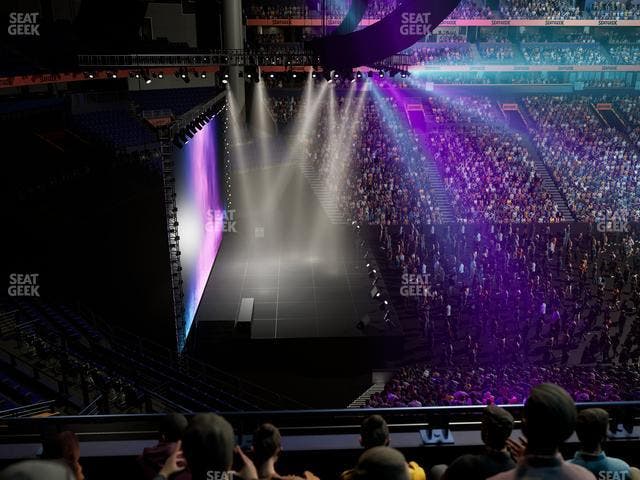 Bridgestone Arena - Section 213 Seat View