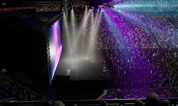 Bridgestone Arena - Section 213 Seat View