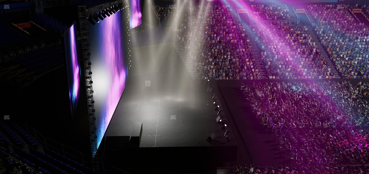 Bridgestone Arena - Section 213 Seat View