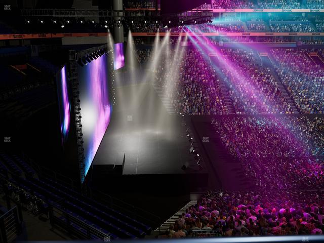 Bridgestone Arena - Section 213 Seat View