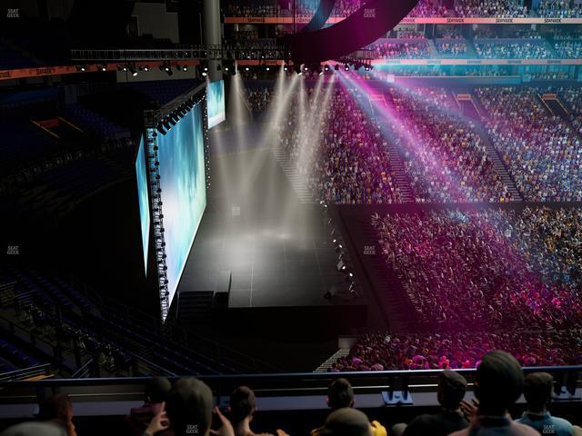 Bridgestone Arena - Section 213 Seat View Bridgestone Arena - Section 213 Seat View