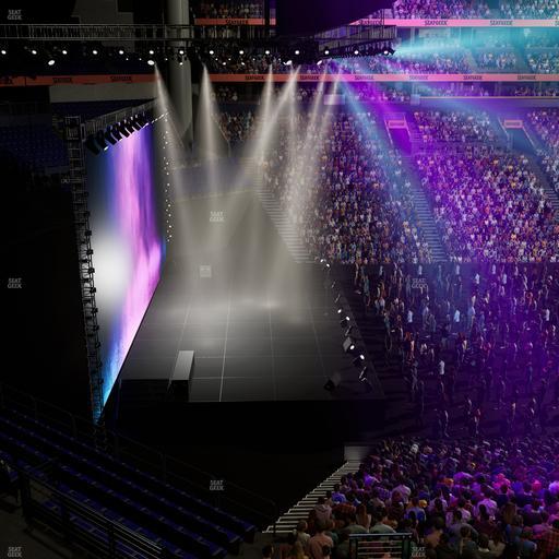 Bridgestone Arena - Section 213 Seat View