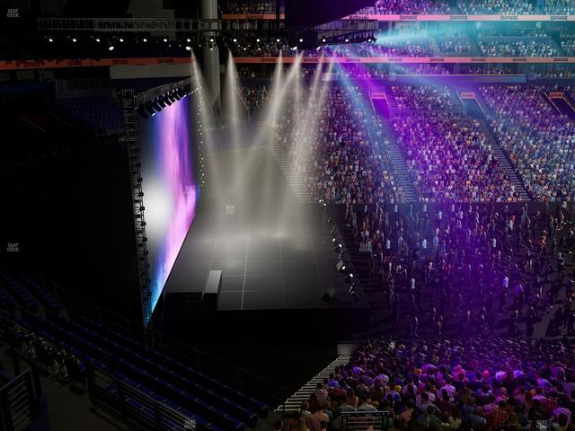 Bridgestone Arena - Section 213 Seat View