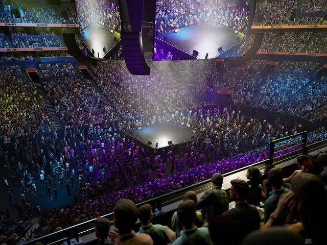 Bridgestone Arena - Section 213 Seat View