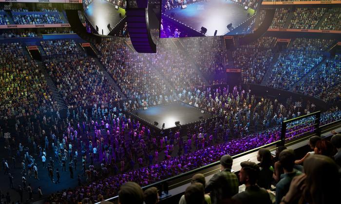 Bridgestone Arena - Section 213 Seat View