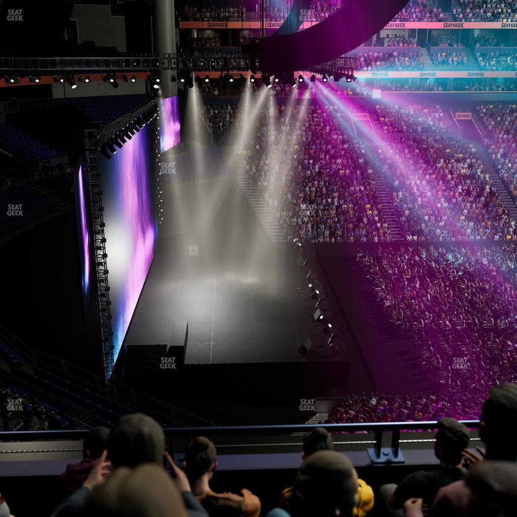 Bridgestone Arena - Section 213 Seat View