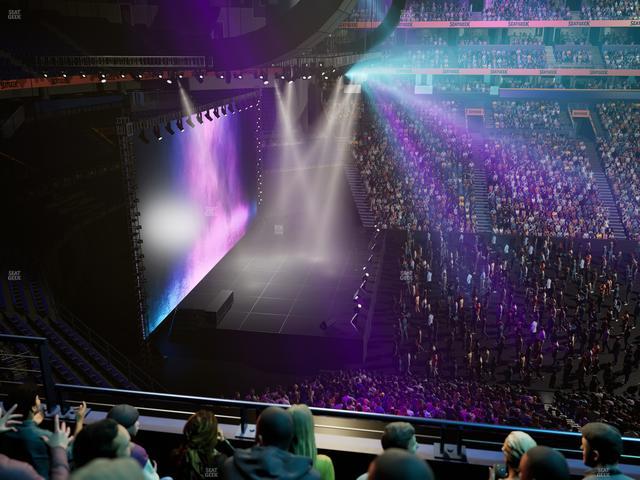 Bridgestone Arena - Section 214 Seat View Bridgestone Arena - Section 214 Seat View