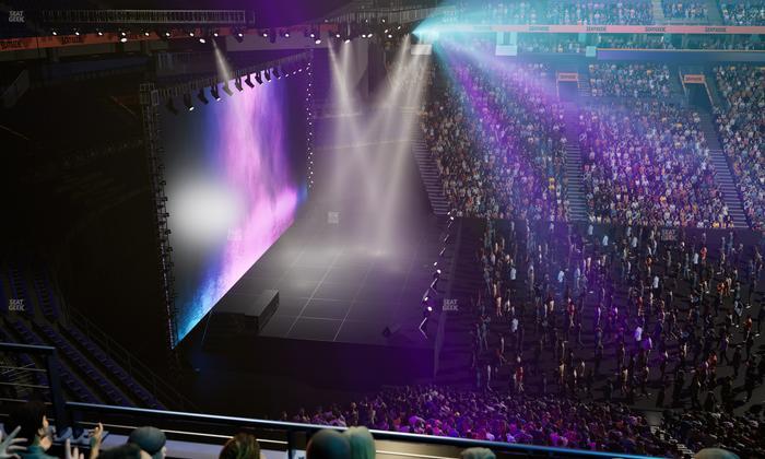 Bridgestone Arena - Section 214 Seat View