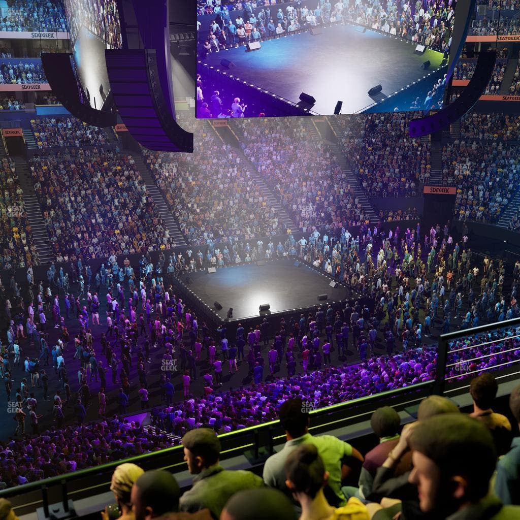 Bridgestone Arena - Section 214 Seat View