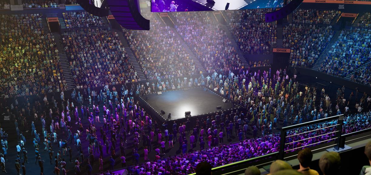 Bridgestone Arena - Section 214 Seat View