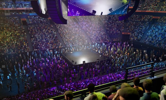 Bridgestone Arena - Section 214 Seat View