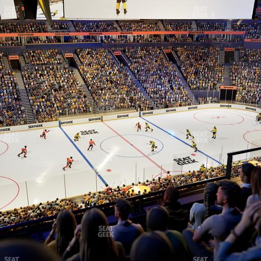 Bridgestone Arena - Section 214 Seat View