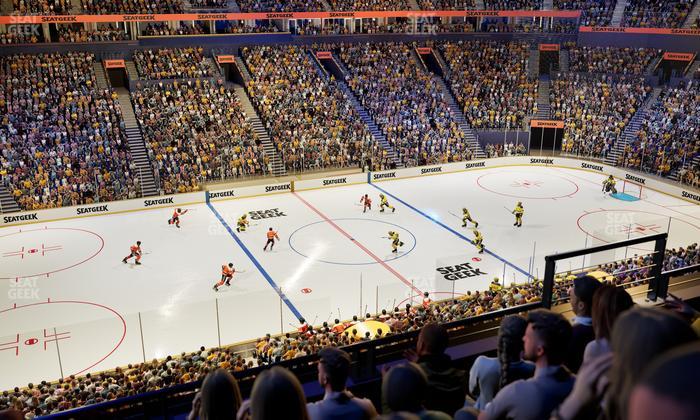 Bridgestone Arena - Section 214 Seat View