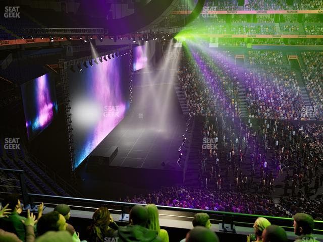 Bridgestone Arena - Section 214 Seat View