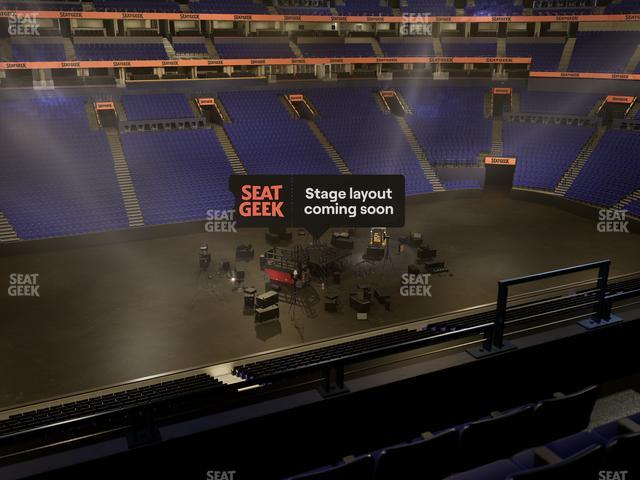 Bridgestone Arena - Section 214 Seat View