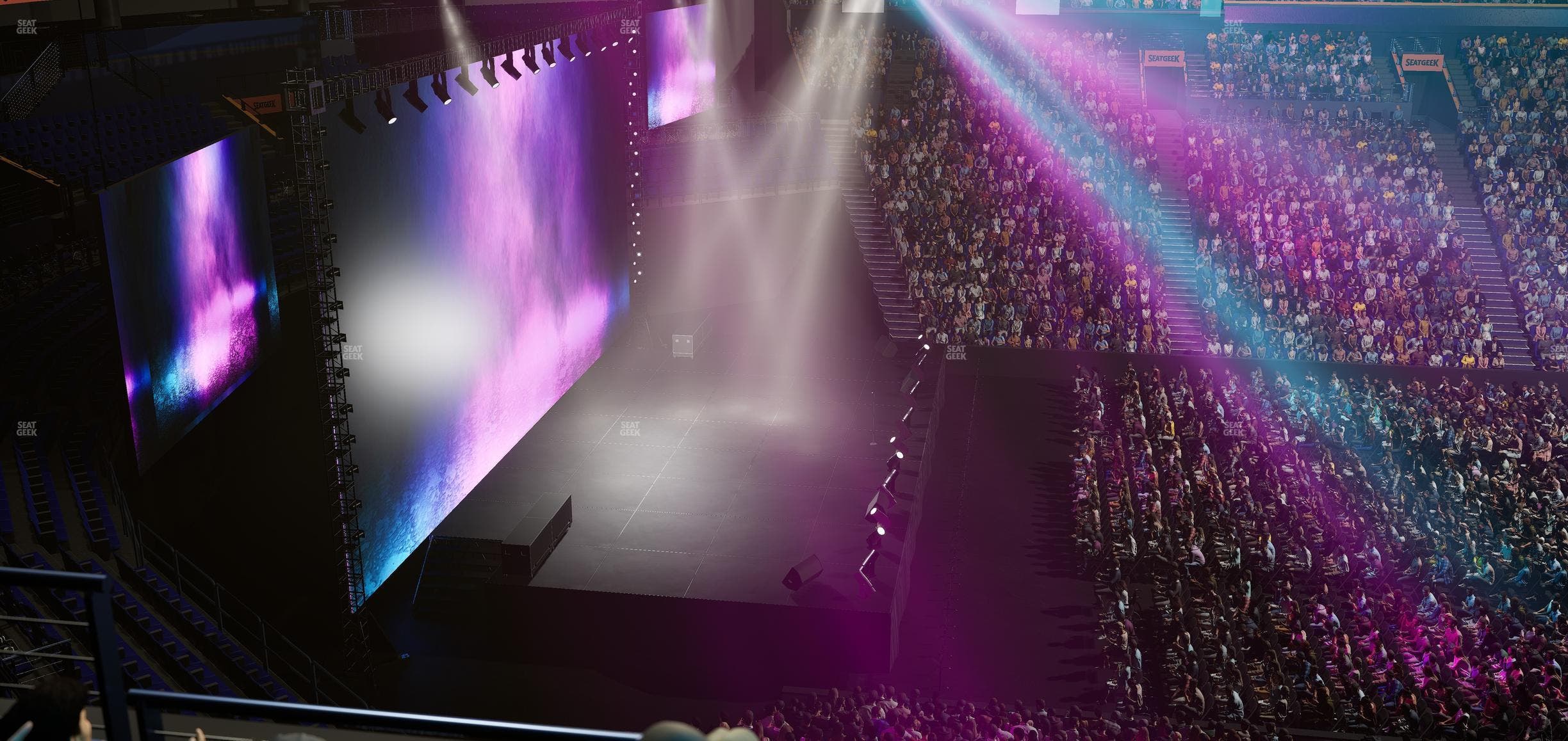 Bridgestone Arena - Section 214 Seat View