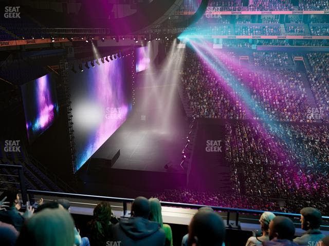 Bridgestone Arena - Section 214 Seat View