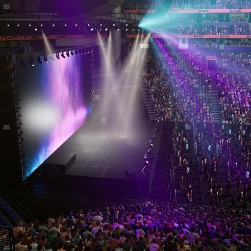 Bridgestone Arena - Section 214 Seat View